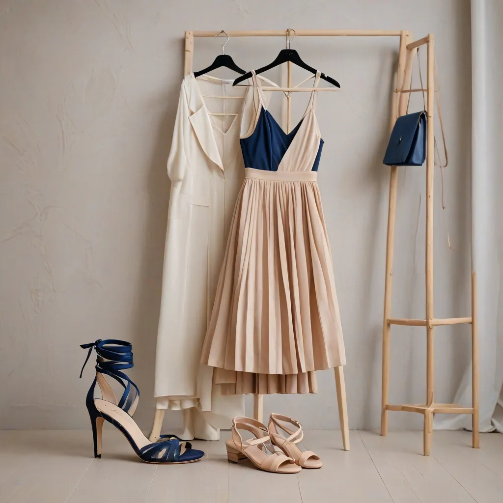 Jakie buty do chabrowej sukienki?