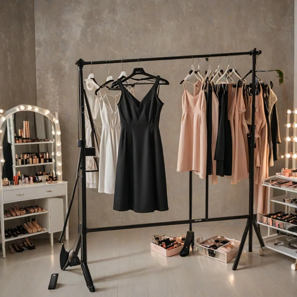 Jaki makijaż do czarnej sukienki?