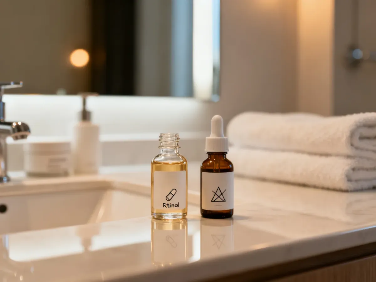 Jak łączyć retinol z kwasami w pielęgnacji wieczornej?